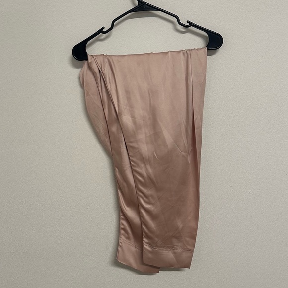 Baby Pink and Bronze Two-Piece Salwar Kameez | Pastel Size Approx. Medium - Picture 8 of 8